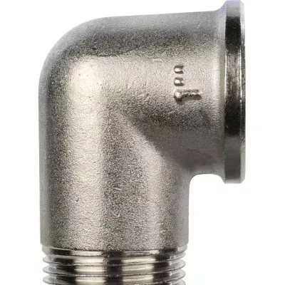 SFT-0012-000001 STOUT Угольник НВ никелированный 1"
