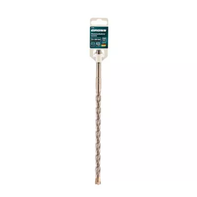 Бур по бетону QUADRO, 12 х 260 мм, SDS PLUS Gross