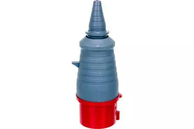 Электрическая кабельная вилка IEK 16А 3P+E+N 380В IP44 015 ИЭК PSR02-016-5