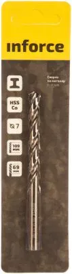 Inforce сверло по металлу HSS-Co 7x109мм 11-01-436
