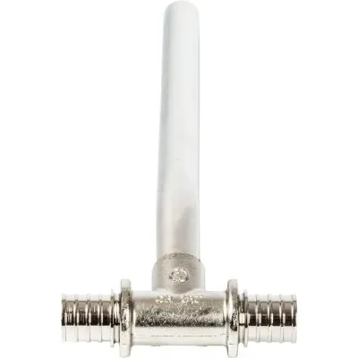 SFA-0026-202520 STOUT Трубка для подкл-я радиатора, Т-образная 20/250 для труб из сшитого полиэтилена аксиальный