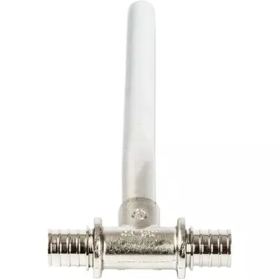 SFA-0026-202520 STOUT Трубка для подкл-я радиатора, Т-образная 20/250 для труб из сшитого полиэтилена аксиальный