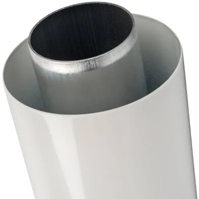 SCA-6010-001000 STOUT Элемент дымохода  DN60/100 труба коаксиальная 1000 мм п/м, уплотнения и хомут в комплекте