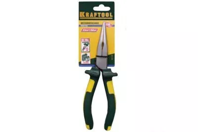 KRAFTOOL 200 мм, Cr-Mo, тонкогубцы KRAFT-MAX 22011-3-20