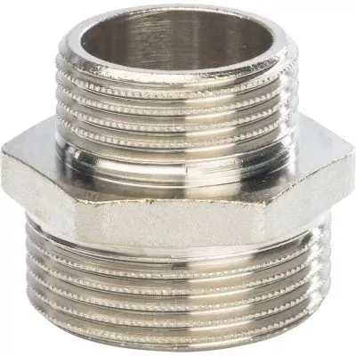 SFT-0004-001141 STOUT Ниппель НН переходной никелированный 1"1/4X1"
