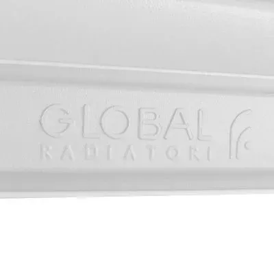 Global VOX- R 500 8 секций радиатор алюминиевый боковое подключение (белый RAL 9010)