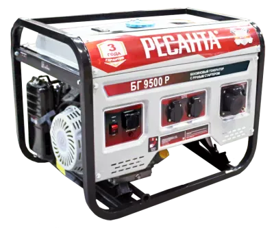 Бензиновый генератор БГ 9500 Р Ресанта