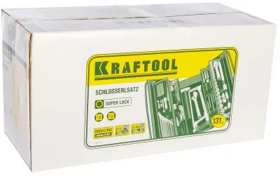 KRAFTOOL 131 шт., набор слесарно-монтажного инструмента INDUSTRY 27978-H131