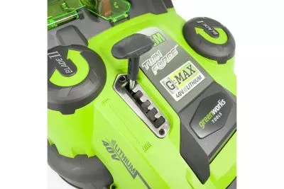 Газонокосилка аккумуляторная Greenworks Twin Force G40LM49DB 2500207