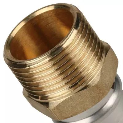 SFP-0001-000126 STOUT Переходник с наружной резьбой 1"х26 для металлопластиковых труб прессовой