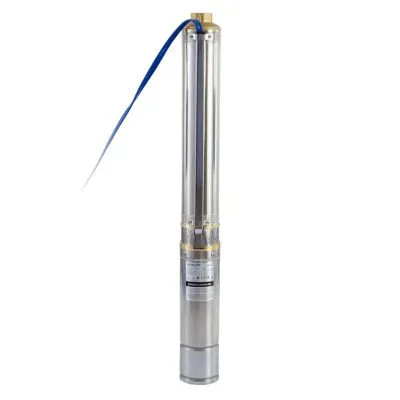 Скважинный насос DWC-4-80, центробежный, диаметр 4", 1500 Вт, 5700 л/ч, напор 80 м Denzel