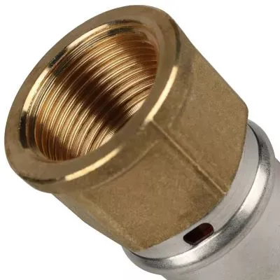 SFP-0002-003426 STOUT Переходник с внутренней резьбой 3/4"х26 для металлопластиковых труб прессовой