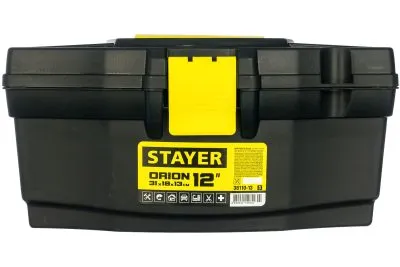 STAYER 310 x 180 x 130мм (12"), пластиковый, ящик для инструментов ORION-12 38110-13_z03