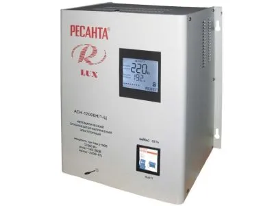 Стабилизатор напряжения Ресанта АСН 12000 Н/1-Ц Lux