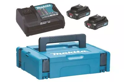 Набор 2 аккумулятора BL1021B + зарядное устройство DC10SB Makita 197658-5