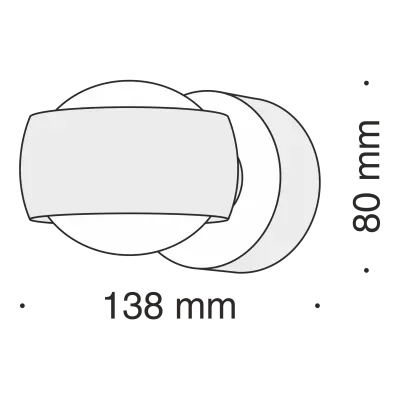 Бра Technical MOD072WL-L8B3K