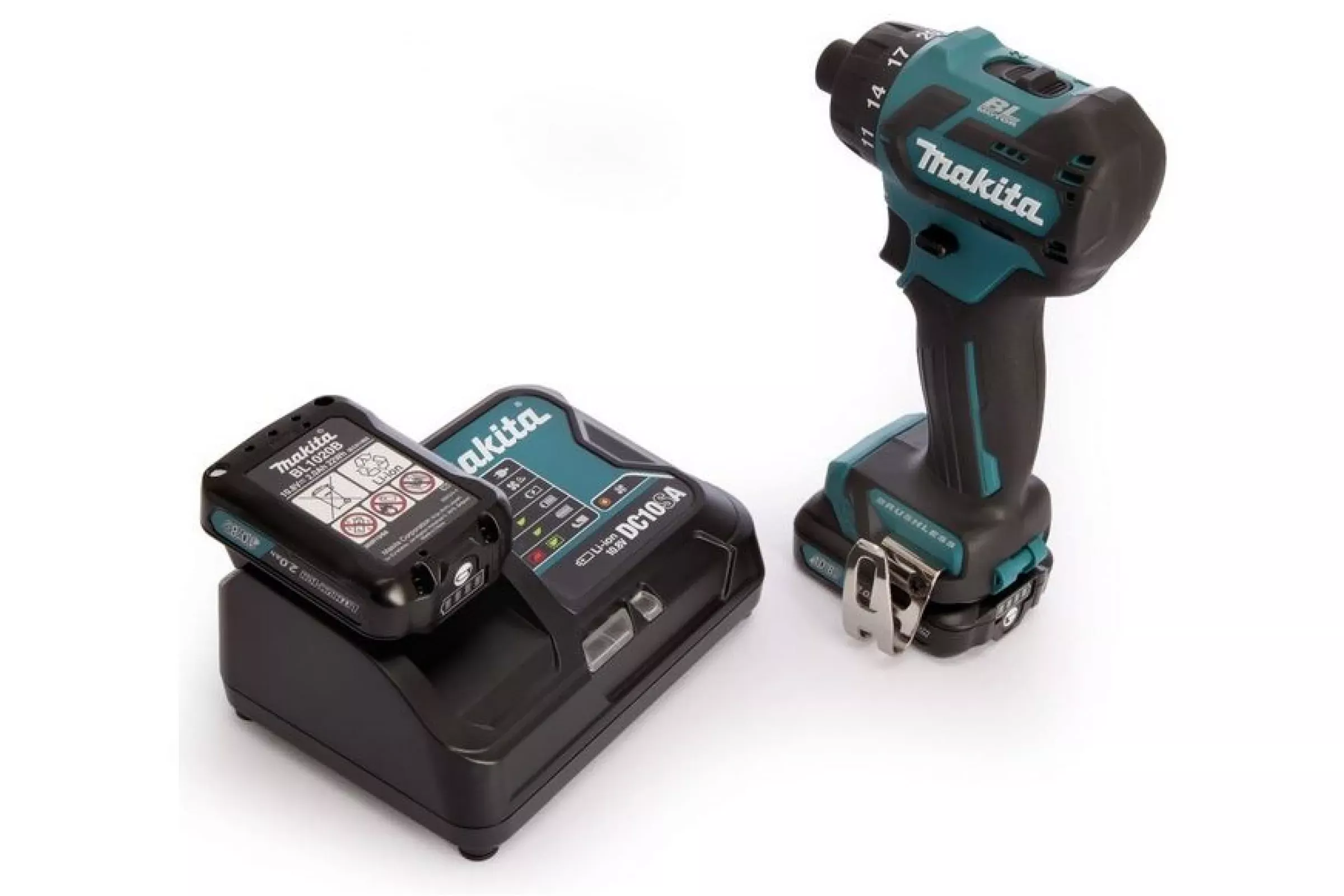 Аккумуляторная дрель-шуруповерт Makita DF032DWAE