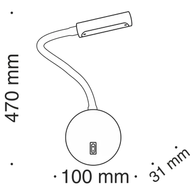 Бра Technical C035WL-L3W3K