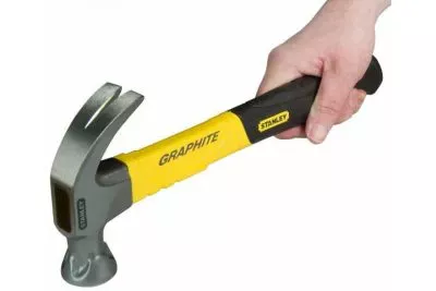 Молоток с гвоздодером 450 гр Stanley GRAPHITE 1-51-505