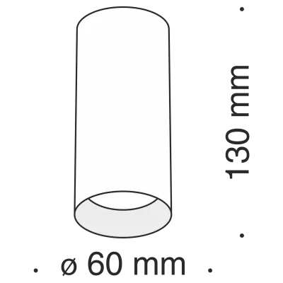 Потолочный светильник Technical C010CL-01RG