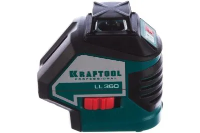 KRAFTOOL 20-70 м, 360 градусов, (детектор), сверхъяркий, IP54, точн. 0,2 мм/м, в сумке, нивелир лазерный LL360 34645