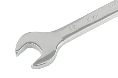 Ключ комбинированный, 12 мм, CrV, полированный хром Matrix