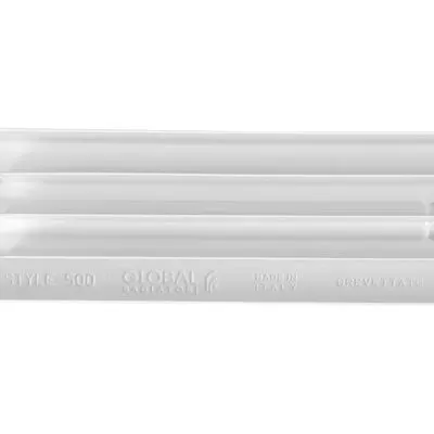 SRB-0110-050004 STOUT STYLE 500 4 секции радиатор биметаллический боковое подключение (белый RAL 9010)