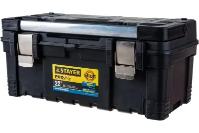 STAYER 557x 283 x 245 мм (22"), пластиковый, ящик для инструментов ProWide 38003-22