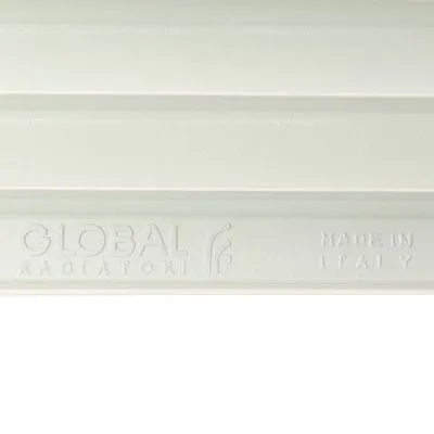 Global ISEO 500 14 секций радиатор алюминиевый боковое подключение (белый RAL 9010)