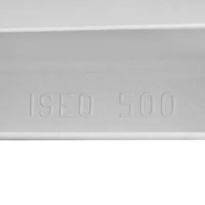 Global ISEO 500 12 секций радиатор алюминиевый боковое подключение (белый RAL 9010)