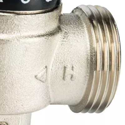 *SVM-0025-186525 STOUT Термостатический смесительный клапан для систем отопления и ГВС 1"  НР   30-65°С KV 1,8