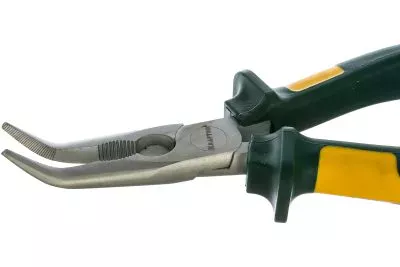 KRAFTOOL 200 мм, тонкогубцы изогнутые KRAFT-MAX 22011-4-20