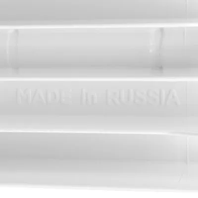 SRB-0310-050009 STOUT Space 500 9 секций радиатор биметаллический боковое подключение RAL9016