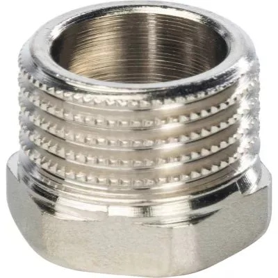 SFT-0029-001214 STOUT Футорка никелированная 1/2X1/4