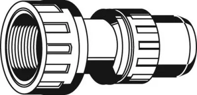 Переходник редукционный "ШиреФит" (26х16 мм) для трубопровода Зубр 51476-26-16