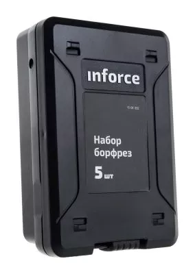 Inforce набор бор-фрез 5шт 11-01-332