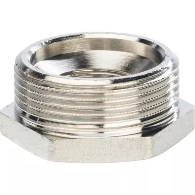 SFT-0029-000112 STOUT Футорка никелированная 1"X1/2"