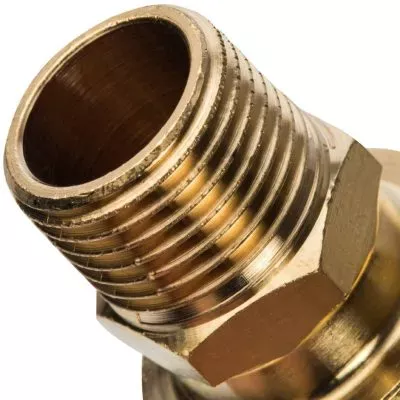 SFA-0001-002512 STOUT Переходник с наружной резьбой 25xR 1/2" для труб из сшитого полиэтилена аксиальный