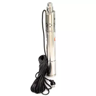 Скважинный насос DWS-3-75, винтовой, диаметр 3", 500 Вт, 1600 л/ч, напор 75 м Denzel