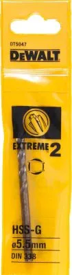 Сверло для металла DeWALT Extreme2 DT 5047