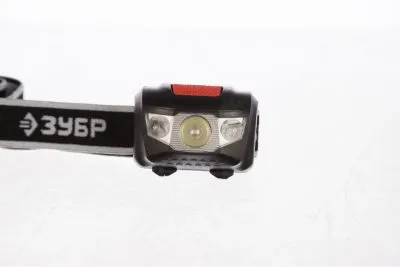 ЗУБР 1 Вт, налобный, 3хAAA, 1 Вт, фонарь налобный 56436