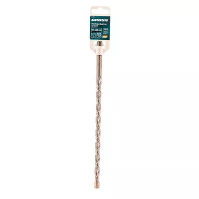Бур по бетону QUADRO, 10 x 260 мм, SDS PLUS Gross