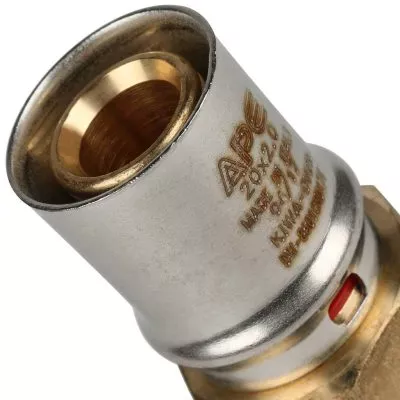SFP-0002-001220 STOUT Переходник с внутренней резьбой 1/2"х20 для металлопластиковых труб прессовой