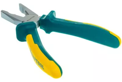 KRAFTOOL 180 мм, Cr-Mo, плоскогубцы комбинированные KRAFT-MAX 22011-1-18