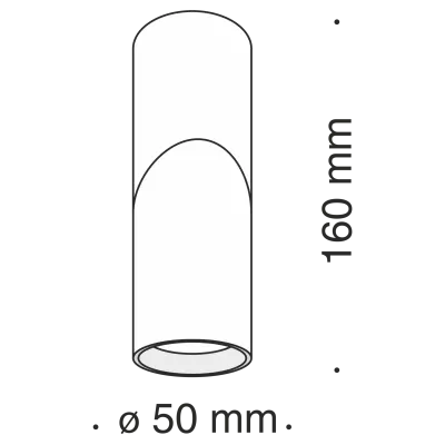 Потолочный светильник Technical C027CL-L10W