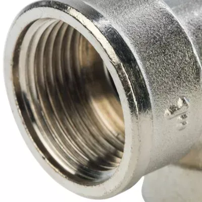 SFT-0014-000134 STOUT Угольник ВВ никелированный 1"-3/4