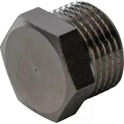 SFT-0025-000038 STOUT Заглушка НР никелированная 3/8