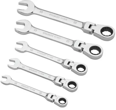 Набор комбинированных гаечных ключей с храповым механизмом 6 шт Stanley 4-91-444