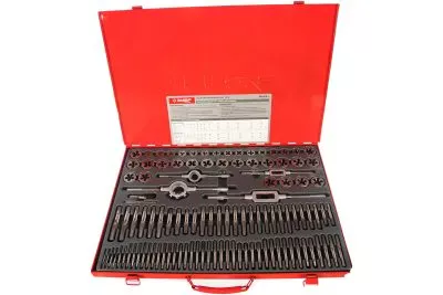 ЗУБР 110 предметов, 9ХС, набор метчиков и плашек 28119-H110_z01