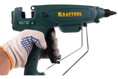 Термоклеящий пистолет Kraftool PRO 06843-220-12